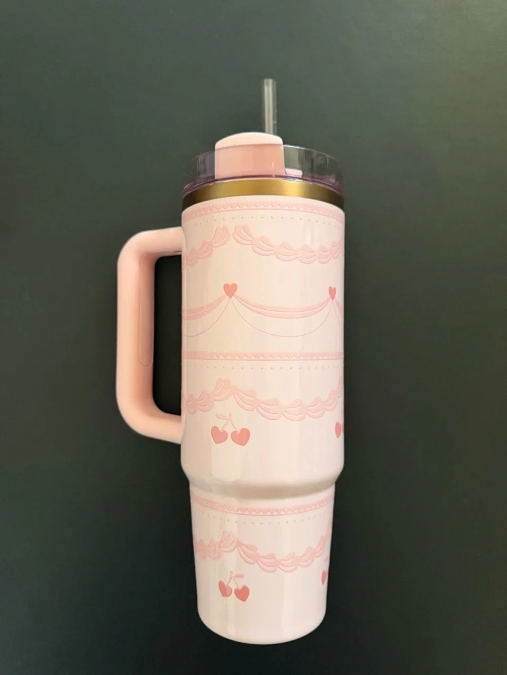Stanley - Pink Velvet - New Insulated 30oz Flowstsate Tumbler - Picture 5 of 9